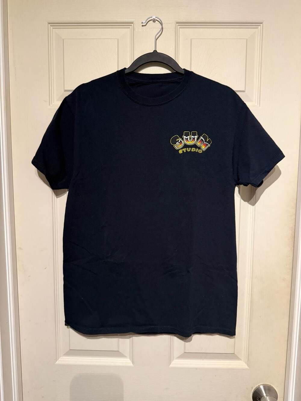 Sun Studio Graphic T-Shirt Black Birthplace of Rock and Roll Memphis